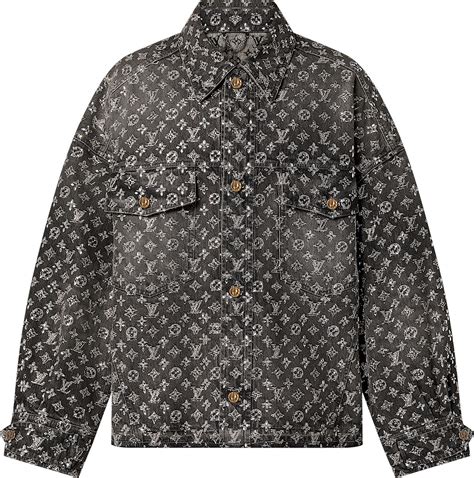 louis vuitton crystal jacket|louis vuitton jacket denim.